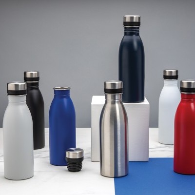 Botella de agua de lujo de acero inoxidable personalizado
